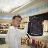 PLECAK BACKUP SZKOLNY MŁODZIEŻOWY DLA CHŁOPAKA 4 kom. TECHNO RED